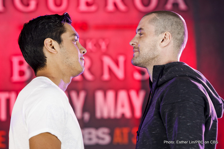 Omar Figueroa and Ricky Burns