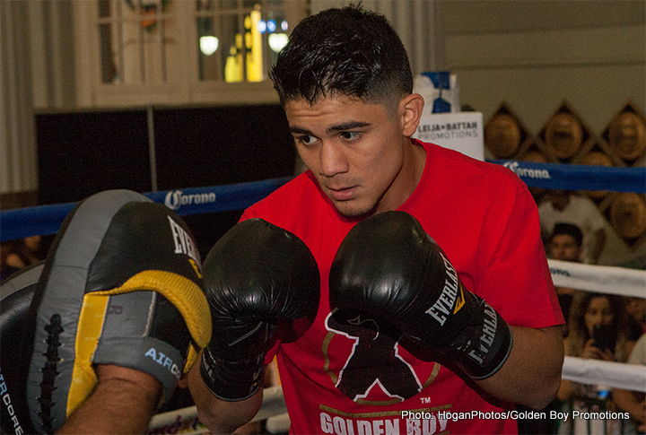 Image: Joseph Diaz vs. Jayson Velez in co-feature on Ward-Barrera on March 26