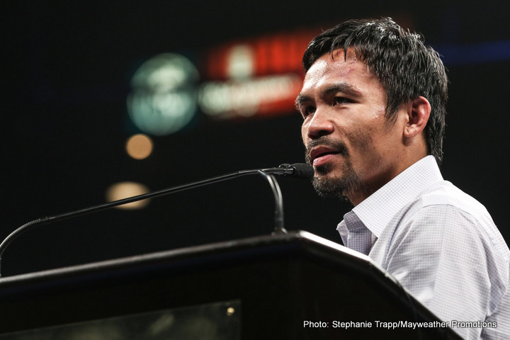 Image: Pacquiao: I won 7 rounds to 5 over Mayweather