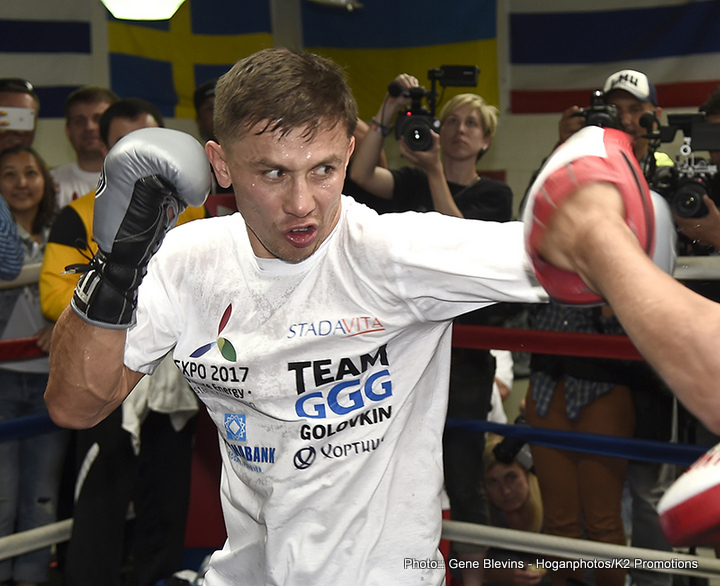 Image: The Golovkin trials have begun