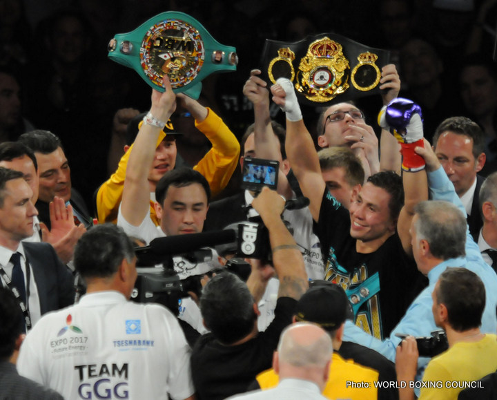 Image: Does anybody stand a chance against Golovkin?