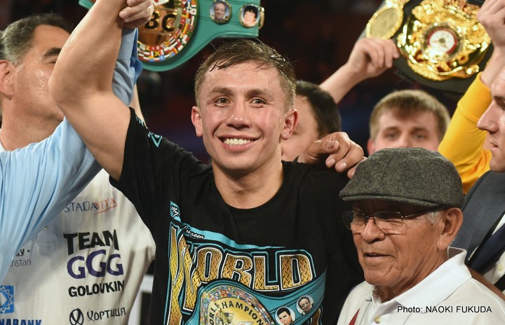 Image: Golovkin asks his fans if they want Froch fight at Wembley