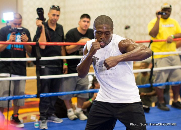 Image: Berto has a chance to make history against Mayweather, says Virgil Hunter