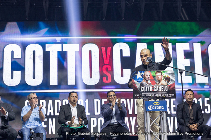 Image: Roach: Cotto will beat Canelo, you can bet on it!
