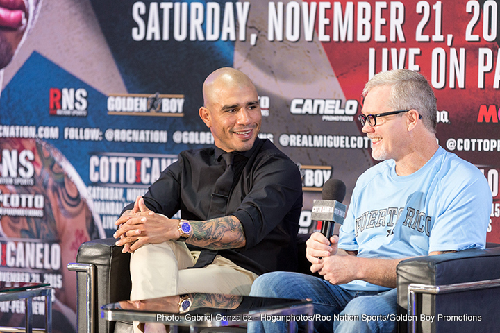 Image: Cotto says Roach is his best weapon to defeat Canelo