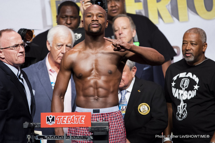 Image: Mayweather Jr. sets the record straight then calls out Conor McGregor