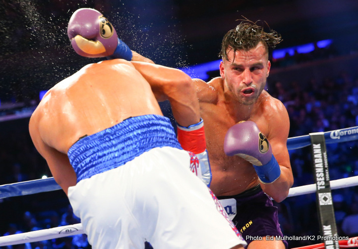 Image: David Lemieux vs. Cristian Fabian Rios on October 22