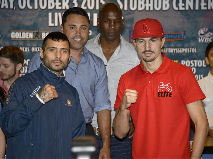 MATTHYSSE VS. POSTOL FINAL PRESS CONFERENCE