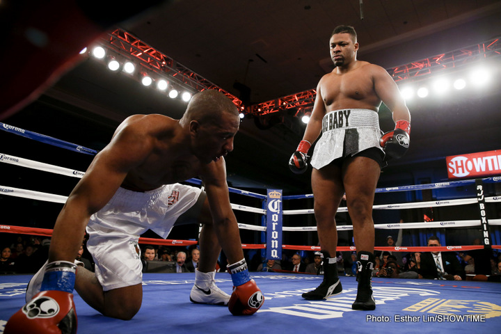 Image: Jarrell Miller trashes Deontay Wilder and Chris Arreola