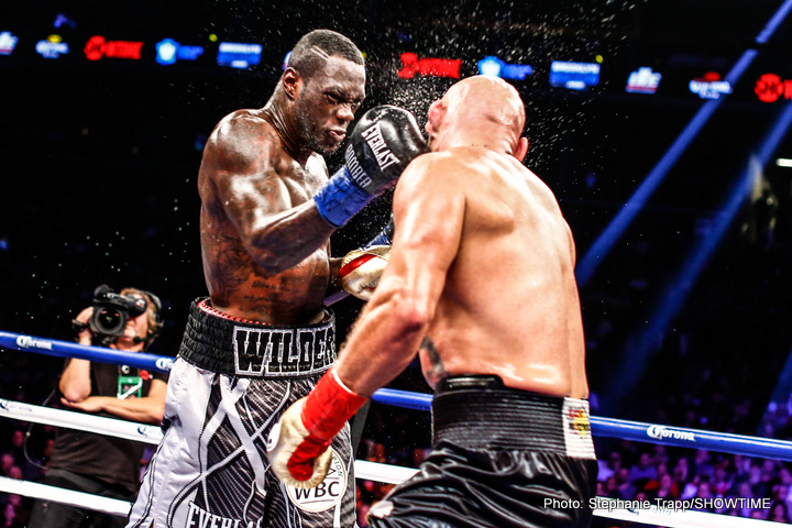 Image: Deontay Wilder: I still want to whip Povetkin's backside