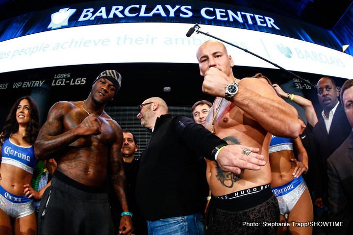 1-WILDER VS SZPILKA-WEIGH IN-01152015-9851