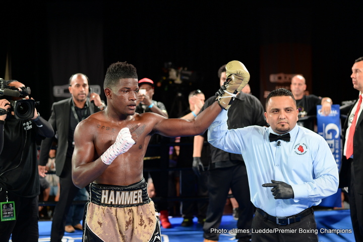 Image: Erickson Lubin vs. Ivan Montero on July 16