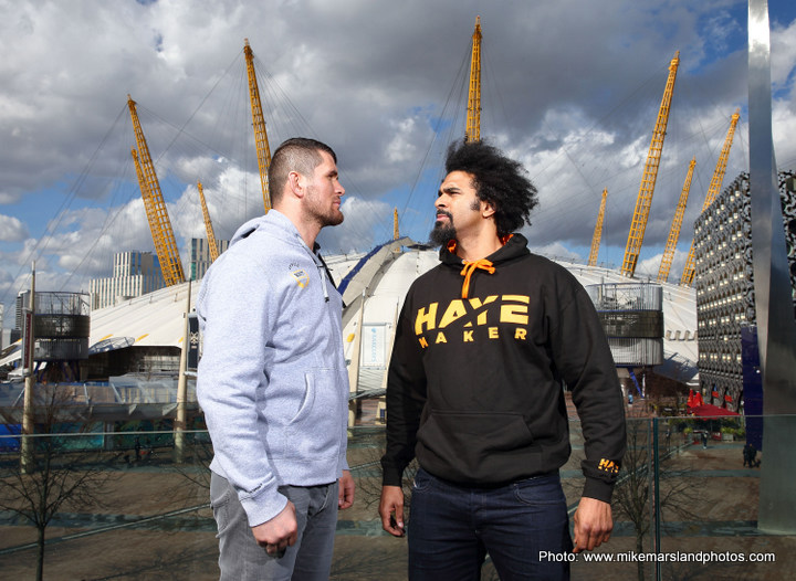Image: David Haye faces Arnold Gjergjaj on 5/21; Briggs angry about it