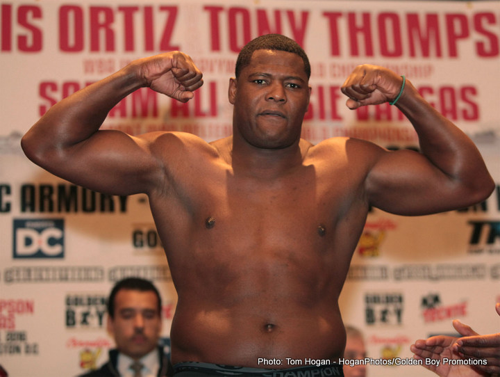 Image: Luis Ortiz fights Daniel Martz this Friday in Miami, FL.