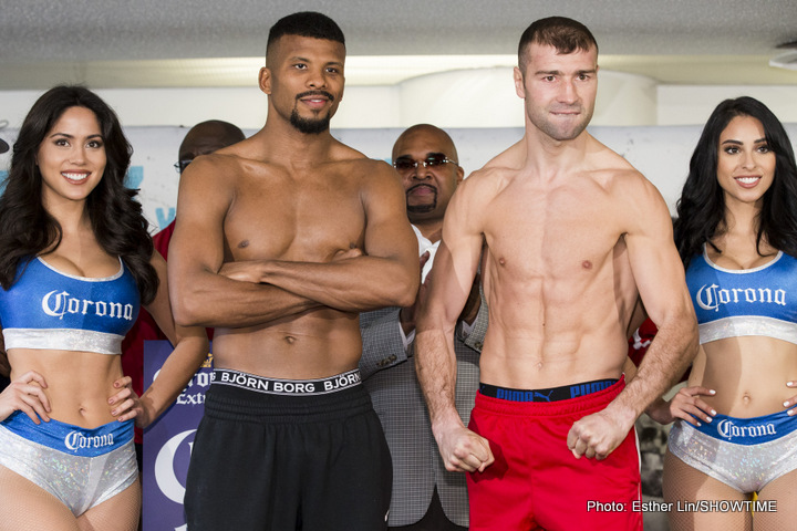 Badou Jack and Lucian Bute