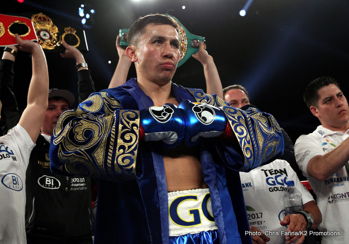 Image: Golovkin’s promoter interested in Kell Brook fight