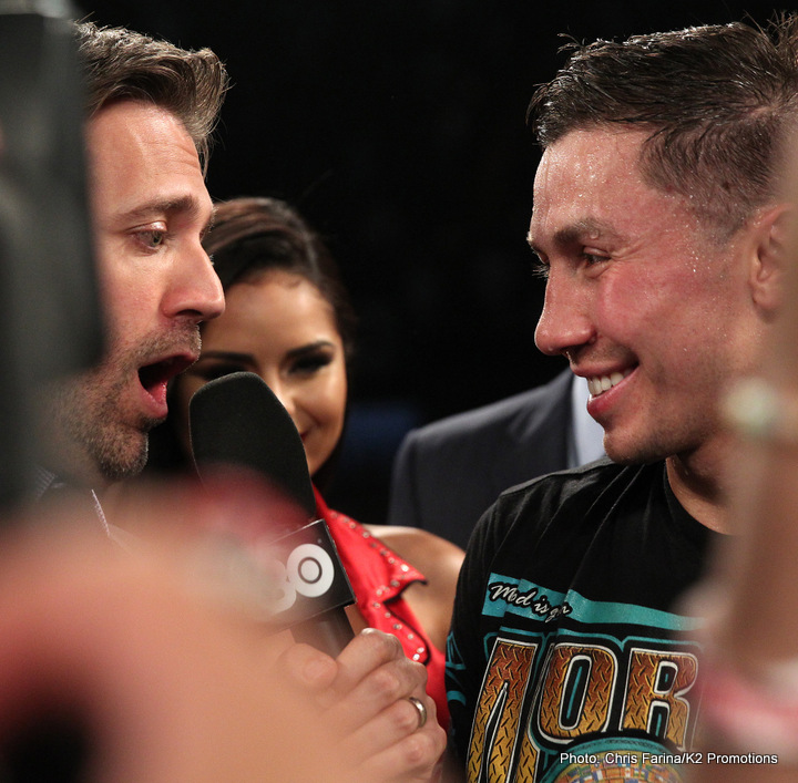 Image: Golovkin likely will need to agree to catch-weight for Canelo fight