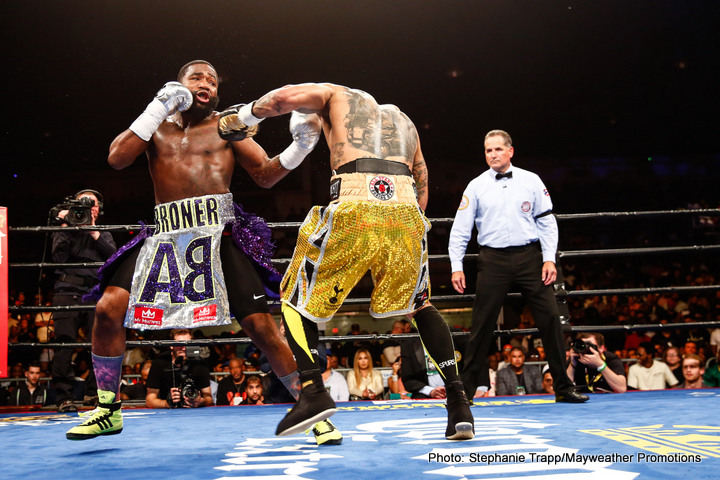 Image: Referee explains why he stopped Broner-Theophane fight