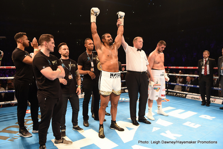 Image: Haye says he’ll drop to 210 for Bellew fight