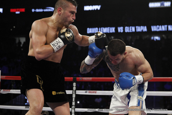 Image: David Lemieux And Curtis Stevens To Square Off In Can't-miss Action Slugfest For The NABO Middleweight Title