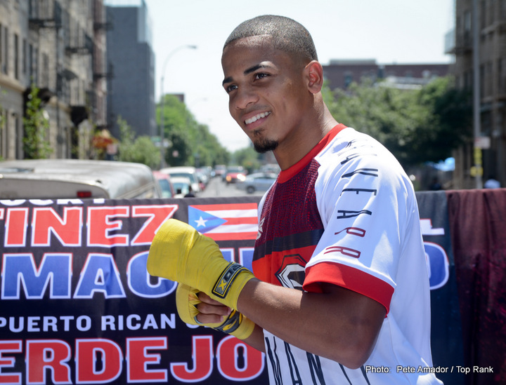 Image: Felix Verdejo to fight on February 3
