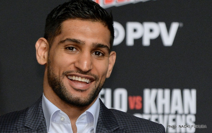Image: Khan ready to fight Brook after 2 tune-up fights
