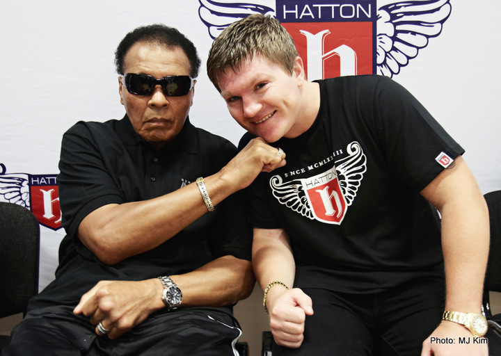 Muhammad Ali on Fundraising Tour in UK