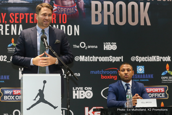 Image: Kell Brook with little chance against Golovkin