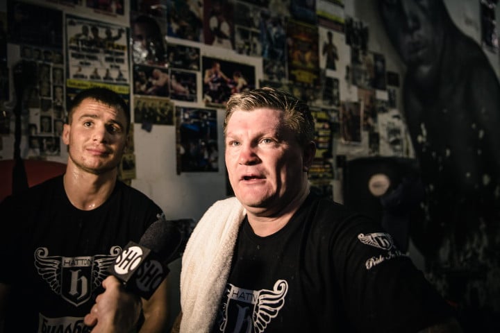 Image: Ricky Hatton talks Josh Warrington vs Kid Galahad