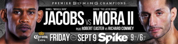 Image: Daniel Jacobs: Mora is a stay-busy fight
