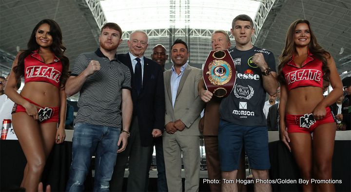 Image: Canelo faces Liam Smith, focus still on Golovkin