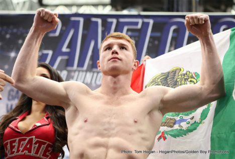 Canelo Alvarez Vs Liam Smith Official Weigh In Results Boxing News 24