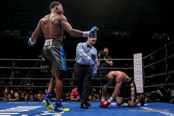 Image: Daniel Jacobs to Golovkin: "Never ran and I never will!!!"