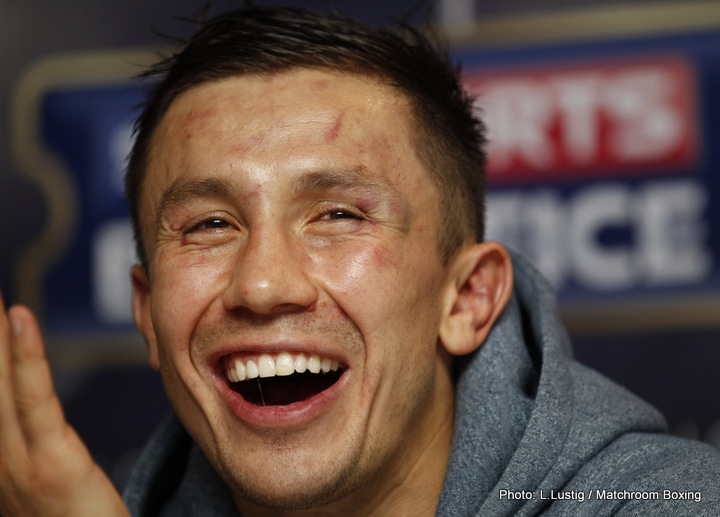 Image: Golovkin laughs at Canelo’s performance against Chavez Jr.