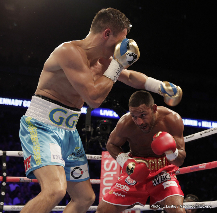 Image: Brook: I hurt Golovkin, his legs buckled