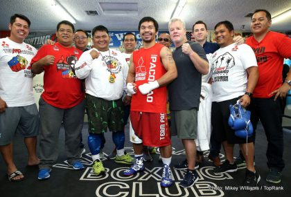 Image: Manny Pacquiao vs Jessie Vargas Livestream - Weigh-In