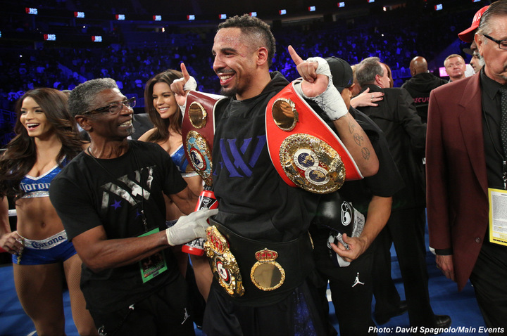 Image: Andre Ward says he’s tempted to shut-up the haters