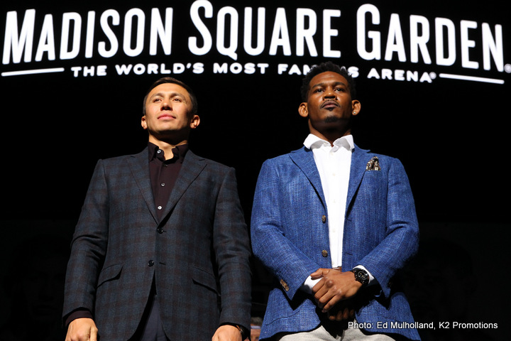 Image: Jacobs’ power could give Golovkin problems says Froch