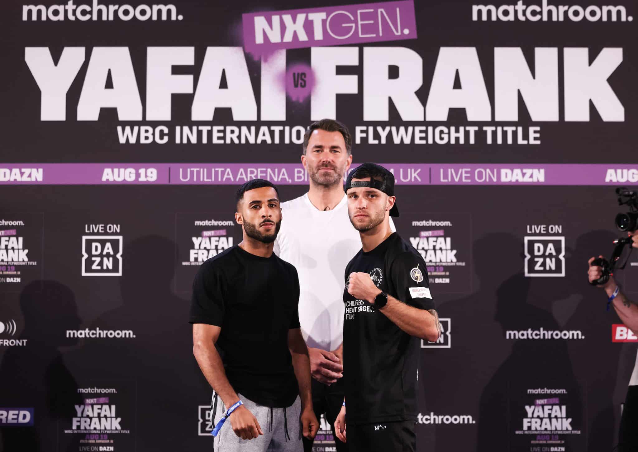 Image: Yafai vs Frank: Date, Start Time & Undercard Info