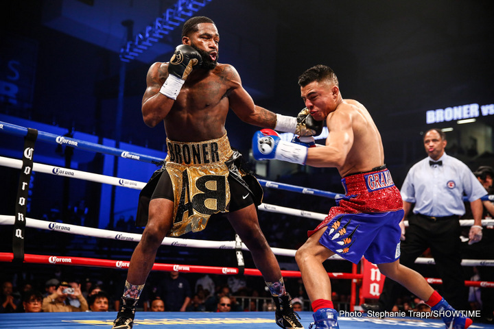Image: Adrien Broner vs. Mikey Garcia on July 29 on SHOWTIME
