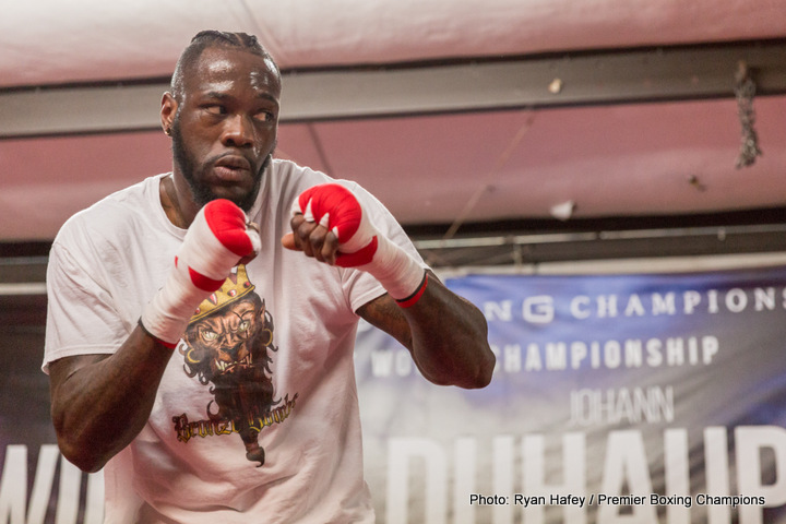 Image: Wilder vows to take his frustrations out on Stiverne