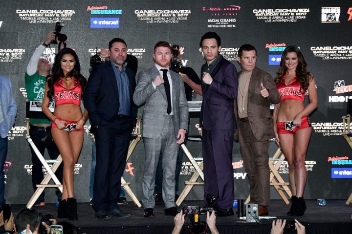 Image: De La Hoya: Canelo and Chavez Jr. will be fighting a war