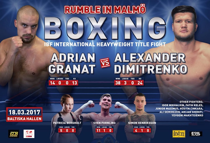 Image: Adrian Granat predicts a tough fight against Alexander Dimitrenko