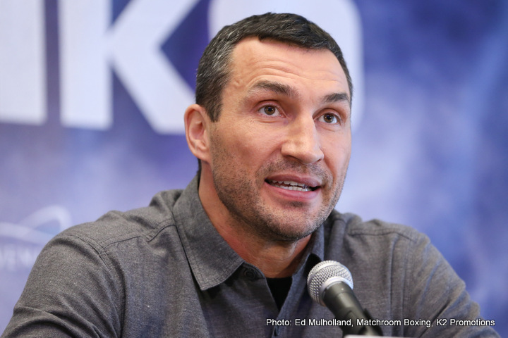 Image: Wladimir Klitschko: 5 weeks to go until Joshua fight