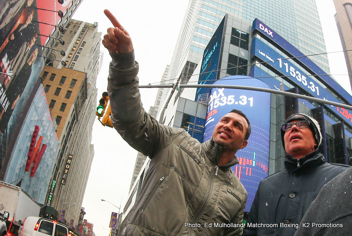 Image: Peter Fury favors Klitschko over Joshua