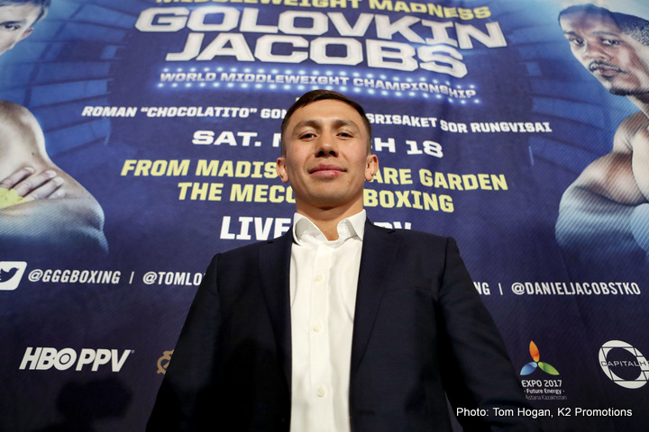 Image: Golovkin calls Mayweather-McGregor a “business fight”