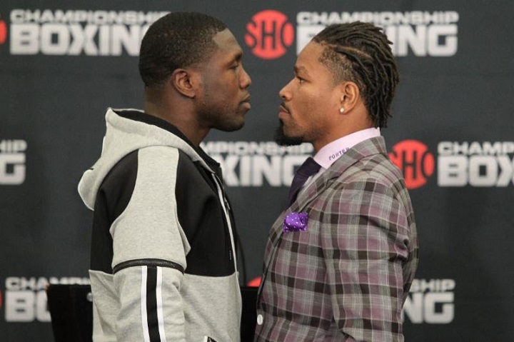 Image: Andre Berto vs. Shawn Porter on April 22