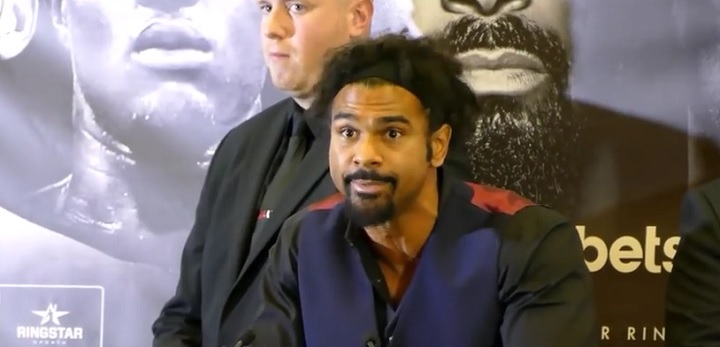 Image: Haye expected to out of action 6-9 months