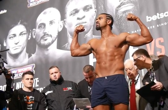 Image: Haye-Bellew: Lots of hype for a one sided fight