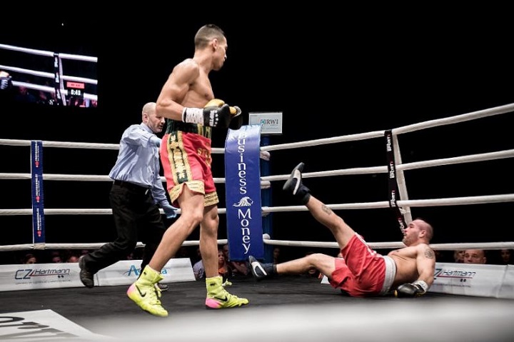 Image: Mohammad Rabii stops Lazlow Kovacs II